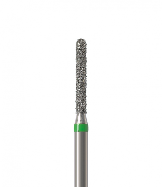 NTI 881-012C-FG - алмазный бор для ТН, цилиндр, круглый конец