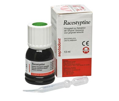 Septodont Racestyptine solution - раствор для пропитывания ретракционной нити (13 мл)