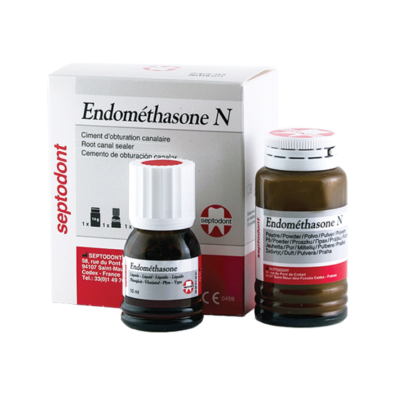 Septodont Endomethasone N набор - паста для пломбирования корневых каналов (14 г + 10 мл)