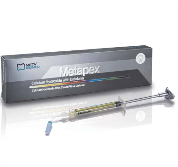 META Metapex - паста для временной пломбировки каналов с йодоформом (2 * 2,2 г)