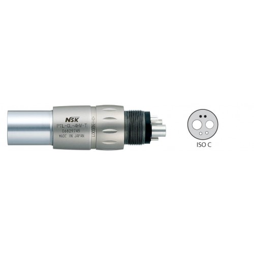 NSK PTL-CL-4HV-T - быстросъемный переходник, с оптикой, титановый корпус