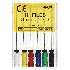 Mani H-Files 31 мм № 30 (6 шт.)