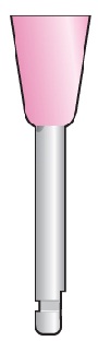 Kenda C.G.I. Полир для композита, форма - чаша малая, мягкий (красный) (1 шт.)