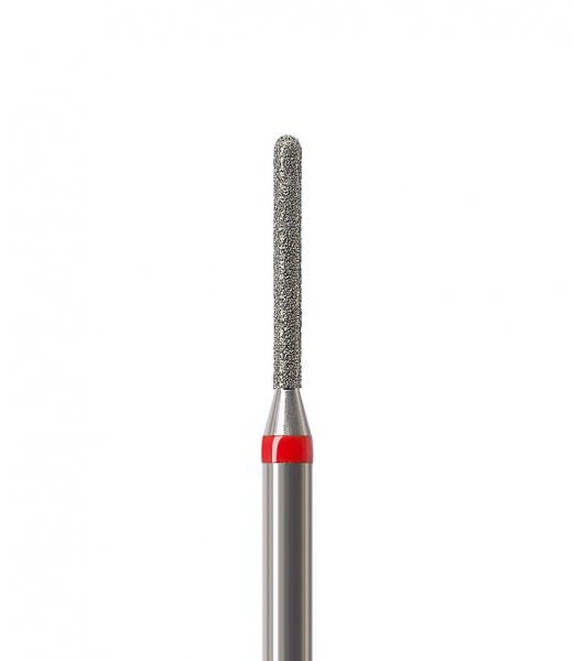 NTI 881-010F-FG - алмазный бор для ТН, цилиндр, круглый конец
