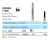 NTI H856G-016-FG - бор (финир) ТВС для ТН, конус, для титановых аббатментов (1 шт.) NTI H856G-016-FG - бор (финир) ТВС для ТН, конус, для титановых аббатментов (1 шт.)