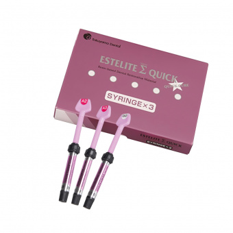 Tokuyama Estelite Sigma Quick Syringe*3 Kit - композитный материал, набор (3 шприца * 2 мл / 3,8 г)