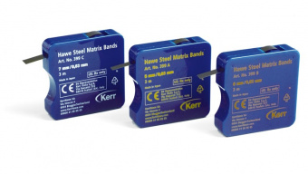 Kerr Hawe Steel Matrice Bands - металл. матрицы в рулоне 0,045 мм / 5 мм / 3 м